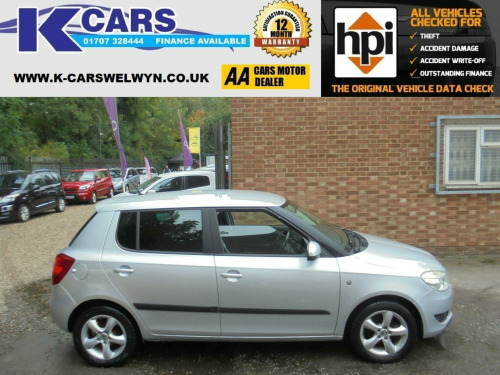 Skoda Fabia  1.2 SE Plus Euro 5 5dr