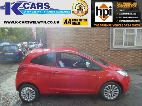 Ford Ka  1.2 Zetec Euro 6 (s/s) 3dr