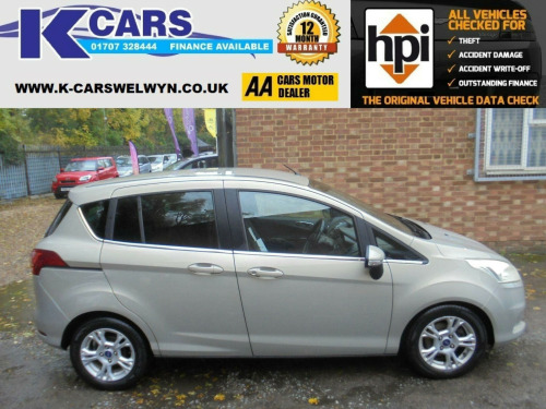 Ford B-Max  1.4 Zetec Euro 5 5dr