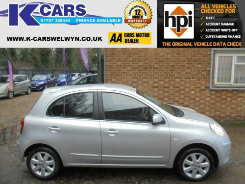 Nissan Micra  1.2 12V Acenta CVT Euro 5 5dr