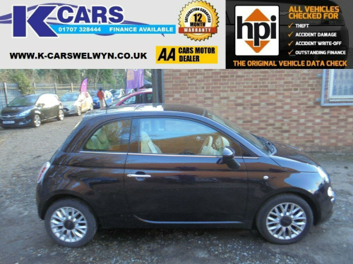 Fiat 500  1.2 Lounge Euro 6 (s/s) 3dr 