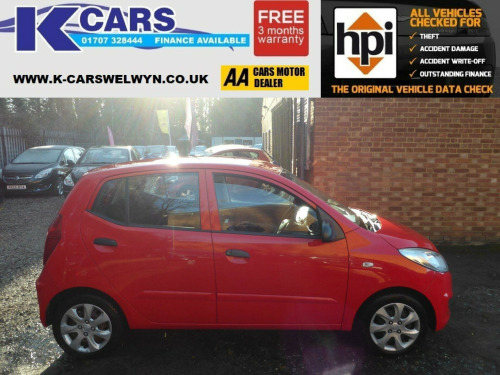 Hyundai i10  1.2 Classic Euro 5 5dr 