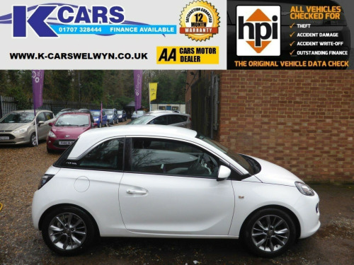 Vauxhall ADAM  1.2 16v JAM Euro 5 3dr 