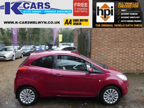 Ford Ka  1.2 Zetec Euro 5 (s/s) 3dr 