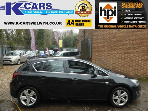 Vauxhall Astra  1.4i SRi Euro 6 5dr 