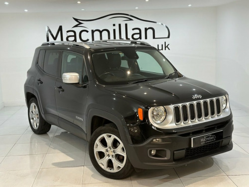 Jeep Renegade  2.0 M-JET LIMITED 5d 138 BHP 4X4, automatic,heated