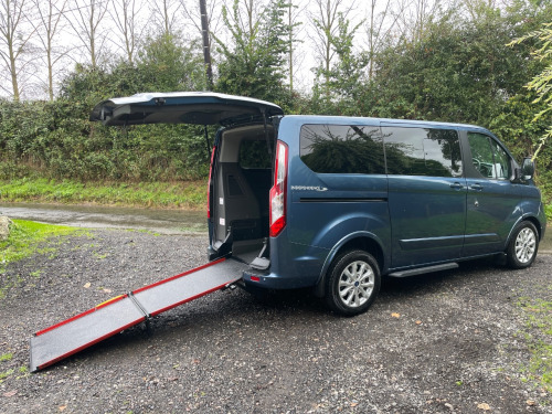 Ford Tourneo Custom  2.0 EcoBlue 130ps Titanium WHEELCHAIR ACCESSIBLE VEHICLE 5 SEATS