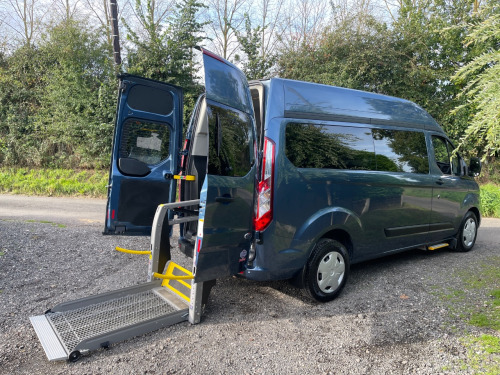 Ford Tourneo Custom  2.0 EcoBlue 130ps High Roof Auto WHEELCHAIR ACCESSIBLE VEHICLE 7 SEATS