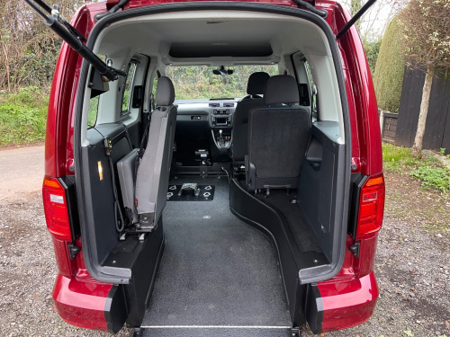 Volkswagen Caddy  1.4 TSI 5dr DSG AUTOMATIC RIDE UPFRONT WHEELCHAIR ACCESSIBLE VEHICLE