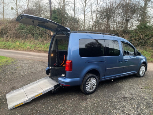 Volkswagen Caddy Maxi  2.0 TDI 5dr WHEELCHAIR ACCESSIBLE VEHICLE 5 SEATS