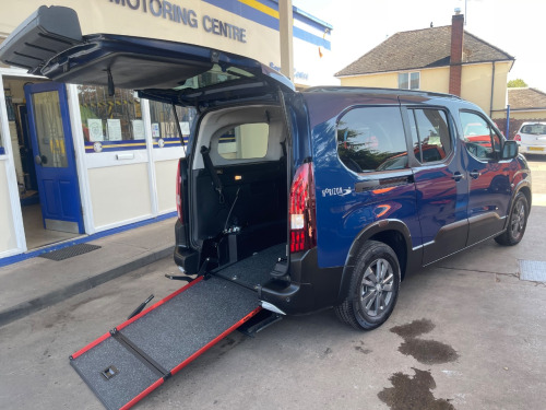 Peugeot Rifter  1.5 BlueHDi 100 Allure 5dr WHEELCHAIR ACCESSIBLE VEHICLE 5 SEATS