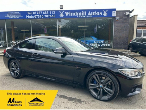 BMW 4 Series  2.0 420D XDRIVE M SPORT 2d 188 BHP