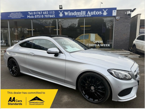 Mercedes-Benz C-Class  2.1 C220d AMG Line (Premium Plus) Coupe 2dr Diesel