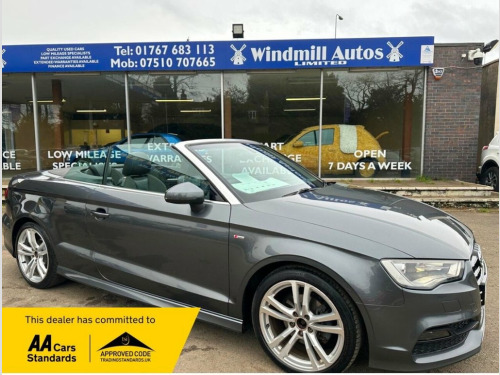 Audi A3 Cabriolet  2.0 TDI S line Convertible 2dr Diesel S Tronic Eur