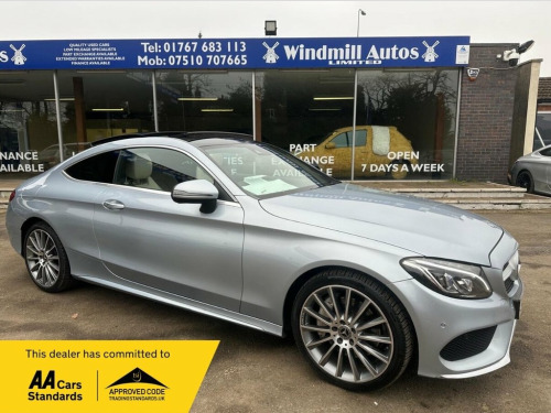 Mercedes-Benz C-Class C300 2.0 C300 AMG Line (Premium) Coupe 2dr Petrol G-Tro