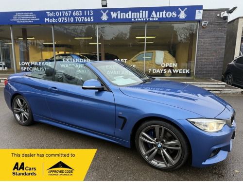 BMW 4 Series  2.0 420d M Sport Convertible 2dr Diesel Auto Euro 