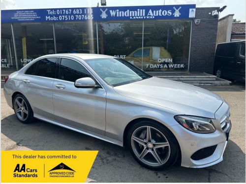 Mercedes-Benz C-Class C220 2.1 C220 BlueTEC AMG Line Saloon 4dr Diesel G-Tron