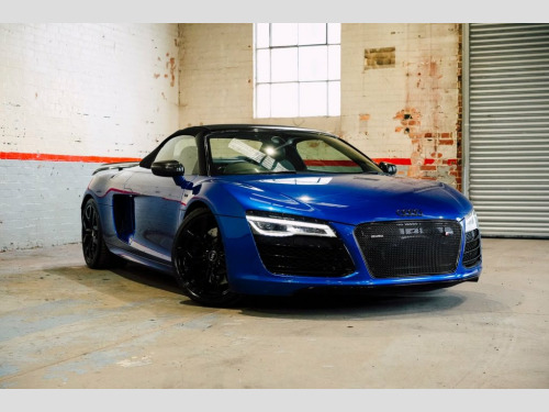 Audi R8  5.2 FSI V10 Spyder 2dr Petrol S Tronic quattro Eur