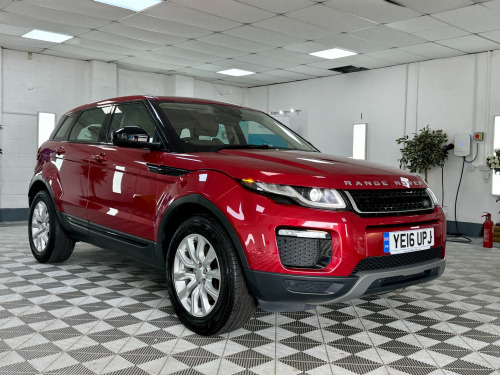Land Rover Range Rover Evoque  TD4 SE TECH + RED WITH ALMOND LEATHER + 1 OWNER FROM NEW + 