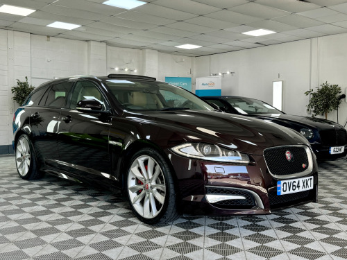 Jaguar XF  D V6 S PORTFOLIO SPORTBRAKE + CAVIAR RED + CREAM LEATHER + FINANCE ME + 