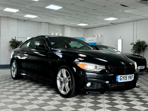 BMW 4 Series 420 420D XDRIVE M SPORT + CORAL RED LEATHER + FINANCE ME + 