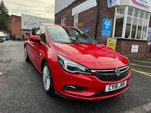 Vauxhall Astra  1.6 CDTi BlueInjection Elite Nav Hatchback 5dr Die