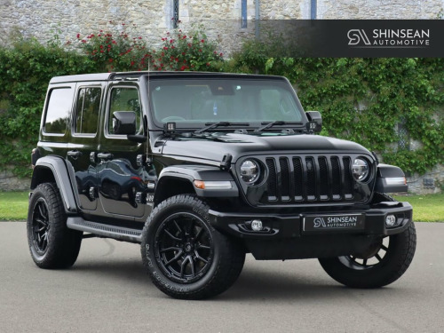 Jeep Wrangler  2.0 OVERLAND UNLIMITED 4d 269 BHP  20" Gloss 