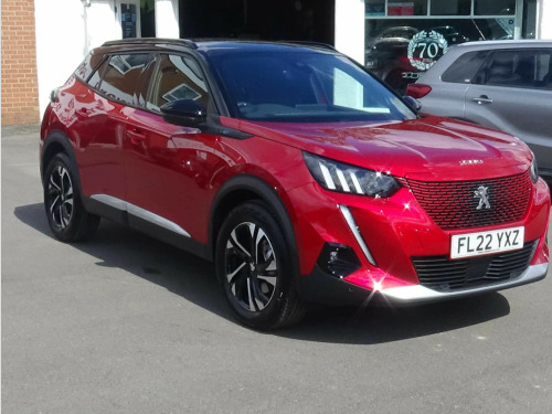 Peugeot 2008 Crossover  50kWh GT Auto 5dr 7kW Charger