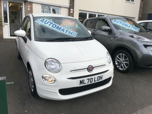 Fiat 500  1.2 Pop 3dr Dualogic AUTOMATIC AUTOMATIC 1,730 MILES 1 OWNER SERVICE HISTOR