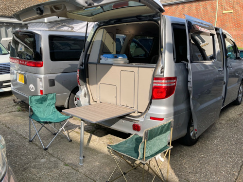 Toyota Alphard  REAR CONVERSION CAMPER WITH POP TOP ROOF