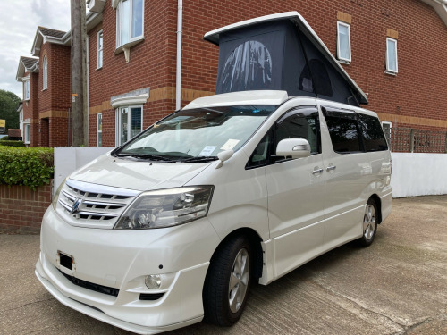 Toyota Alphard  AS Platinum Selection 2.4 petrol auto camper , electric 48''bed with ISOFIX