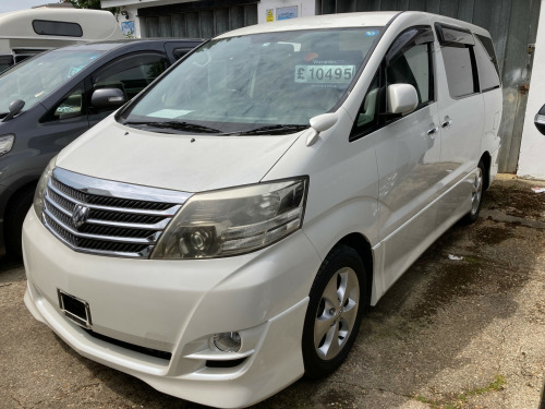 Toyota Alphard  AS Limited 2.4 petrol automatic very low miles,  8 seater,  air conditionin