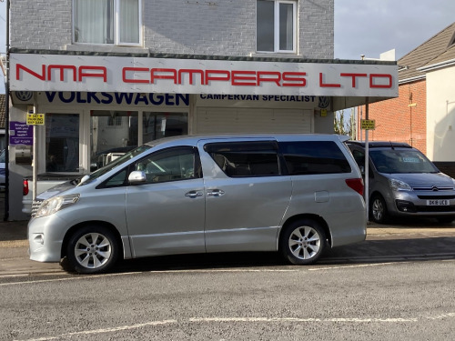 Toyota Alphard  240s 2.4 PETROL AUTOMATIC, EXCEPTIONALLY LOW MILES, 7 SEATER ULEZ COMPLIANT