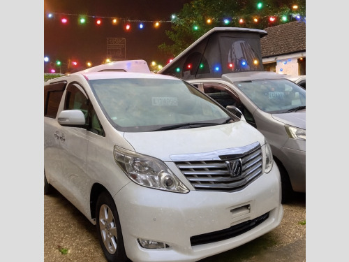 Toyota Alphard  240X 2.4 petrol auto Very Low miles! 8 seater AA BIMTA JERVIC  Mileage cert 