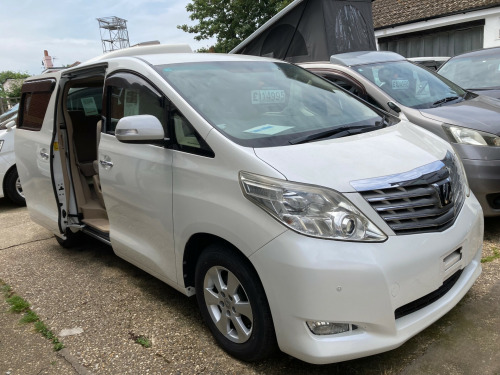 Toyota Alphard  240X 2.4 petrol auto Very Low miles! 8 seater AA BIMTA JERVIC  Mileage cert 