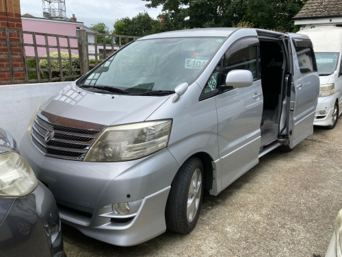 Toyota Alphard  AS 2.4 PETROL AUTOMATIC 7 SEATER LOW MILES AIR CONDITIONING ULEZ COMPLIANT