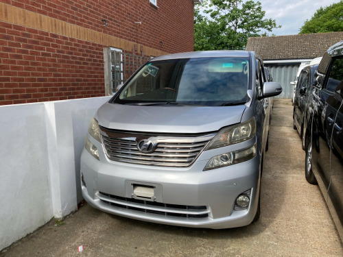 Toyota Vellfire  2.4V Petrol auto 4WD 7 seater low miles, Air con, alloy wheels