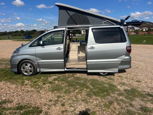 Toyota Alphard  2.4 petrol automatic AS Platinum 2 Selection Camper 48RR Bed inc 30 Litre f