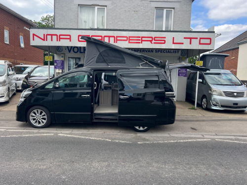 Toyota Vellfire  2.4Z Platinum Selection Day van camper conversion, elevating roof, Air con,