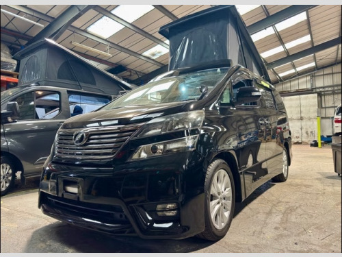Toyota Vellfire  2.4Z PLATINUM SELECTION 48 RR DAY VAN CONVERSION ELEVATING ROOF PETROL AUTO