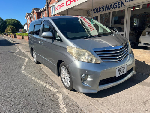 Toyota Alphard  240S 2.4 petrol Automatic 7 seater MPV sunroofs, low miles, air con, ULEZ
