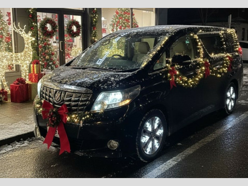 Toyota Alphard  240S 2.4 Petrol Automatic Low miles BIMTA JERVIC Certified 8 seats ULEZ com 