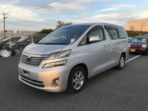 Toyota Vellfire  2.4V 8  Seater, 2.4 Petrol Automatic Air con, warranted miles BIMTA mileage 
