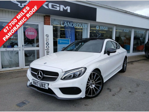 Mercedes-Benz C-Class  2.1 C220d AMG Line (Premium) Coupe 2dr Diesel G-Tr