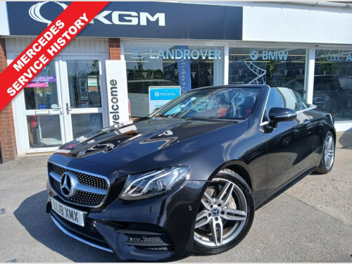 Mercedes-Benz E-Class E300 2.0 E300 AMG Line (Premium) Cabriolet 2dr Petrol G