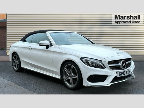 Mercedes-Benz C-Class  Mercedes-benz C Class Diesel Cabriolet C250d AMG Line Premium Plus 2dr Auto