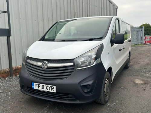 Vauxhall Vivaro  1.6 CDTi 2900 Crew Van L2 H1 Euro 6 5dr (6 Seat)