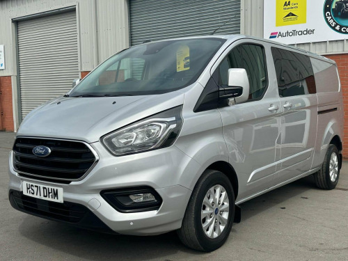 Ford Transit Custom  2.0 320 EcoBlue Limited Crew Van L2 H1 Euro 6 (s/s) 5dr (6 Seat)