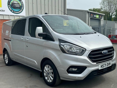 Ford Transit Custom  2.0 320 EcoBlue Limited Crew Van L2 H1 Euro 6 (s/s) 5dr (6 Seat)