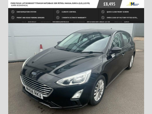Ford Focus  1.0T EcoBoost Titanium Hatchback 5dr Petrol Manual